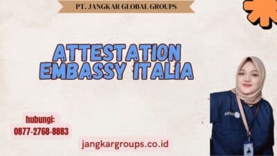 Attestation Embassy Italia