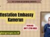 Attestation Embassy Kamerun
