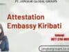 Attestation Embassy Kiribati