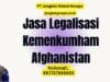 Jasa Legalisasi Kemenkumham Afghanistan