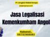 Jasa Legalisasi Kemenkumham Angola