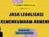 Jasa Legalisasi Kemenkumham Armenia