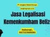 Jasa Legalisasi Kemenkumham Belize