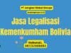 Jasa Legalisasi Kemenkumham Bolivia
