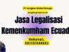 Jasa Legalisasi Kemenkumham Ecuador