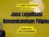 Jasa Legalisasi Kemenkumham Filipina