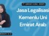 Jasa Legalisasi Kemenlu Uni Emirat Arab