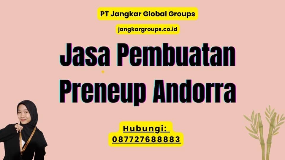 Jasa Pembuatan Preneup Andorra