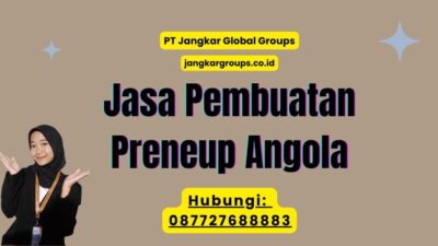 Jasa Pembuatan Preneup Angola