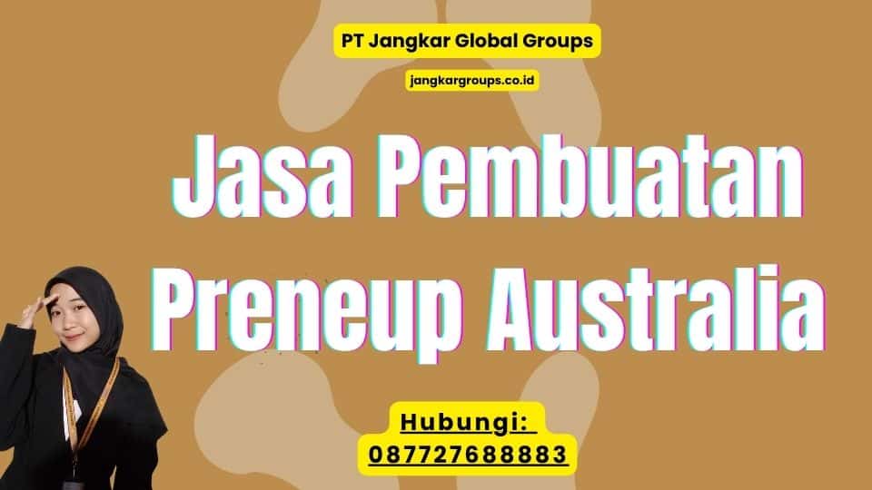 Jasa Pembuatan Preneup Australia