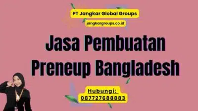 Jasa Pembuatan Preneup Bangladesh
