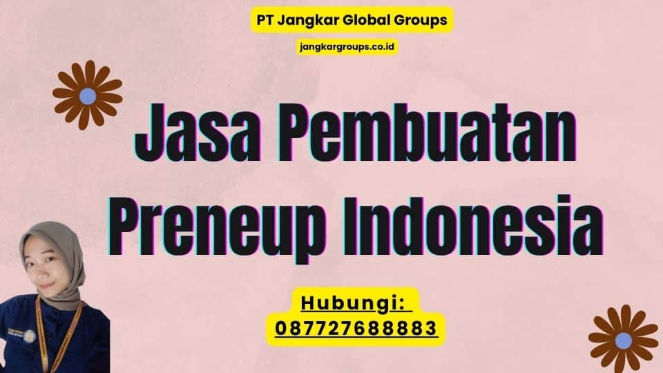 Jasa Pembuatan Preneup Indonesia