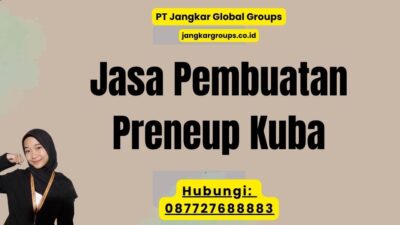 Jasa Pembuatan Preneup Kuba