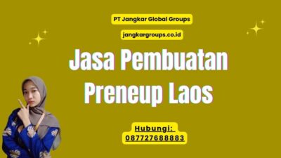 Jasa Pembuatan Preneup Laos