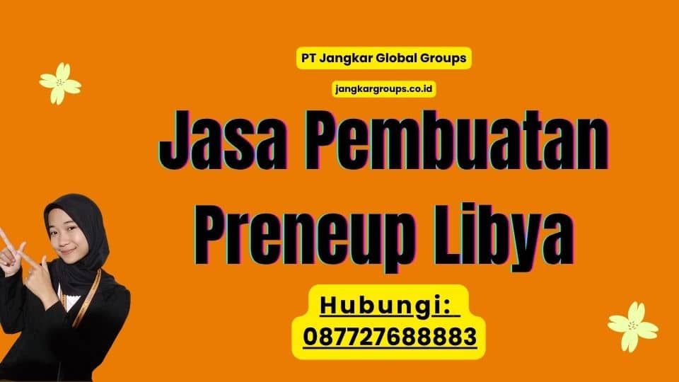 Jasa Pembuatan Preneup Libya