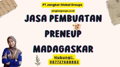 Jasa Pembuatan Preneup Madagaskar