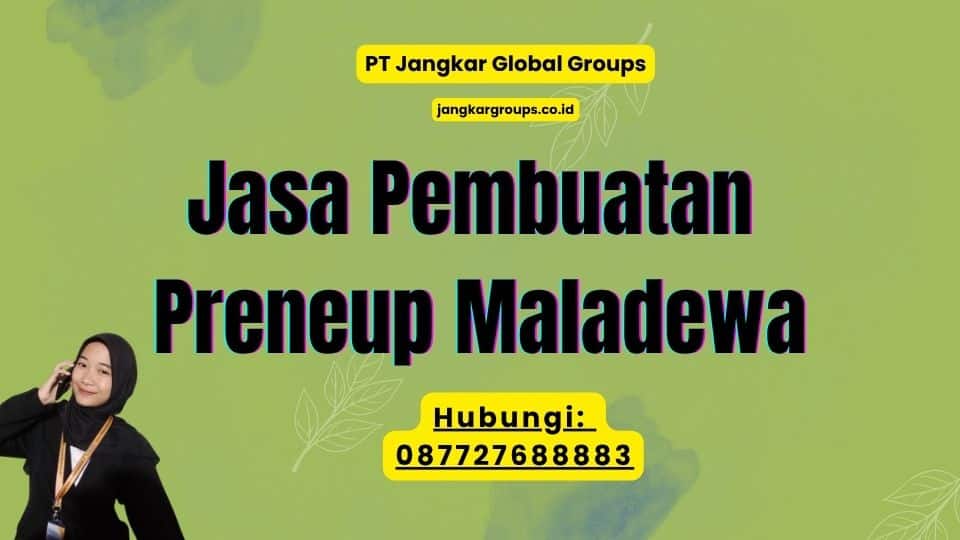 Jasa Pembuatan Preneup Maladewa
