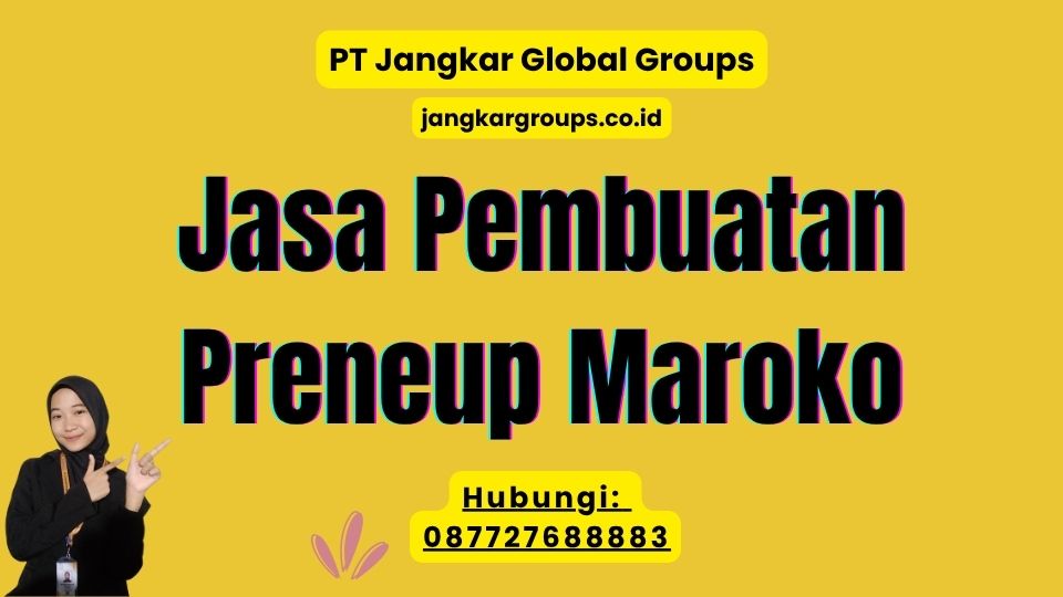 Jasa Pembuatan Preneup Maroko