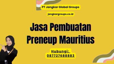 Jasa Pembuatan Preneup Mauritius