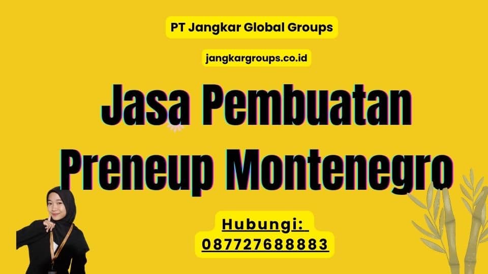Jasa Pembuatan Preneup Montenegro