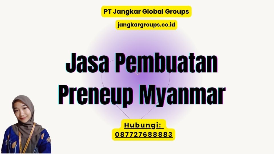 Jasa Pembuatan Preneup Myanmar