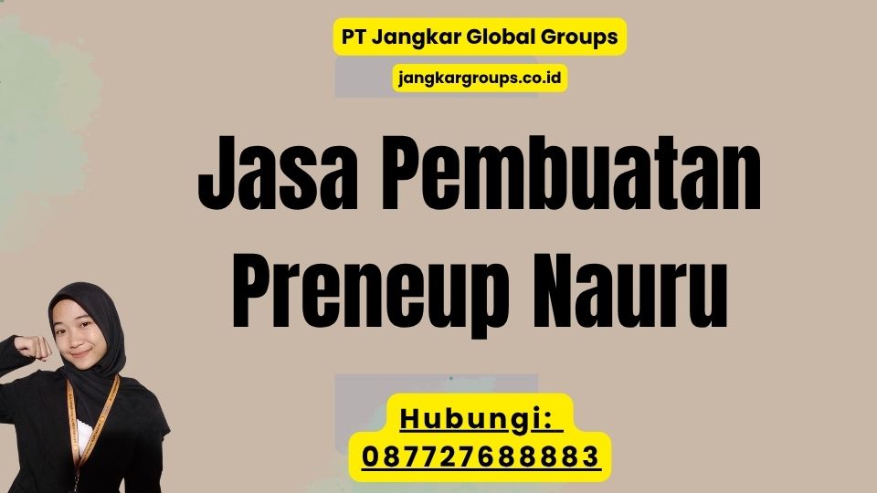 Jasa Pembuatan Preneup Nauru