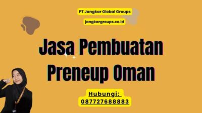 Jasa Pembuatan Preneup Oman
