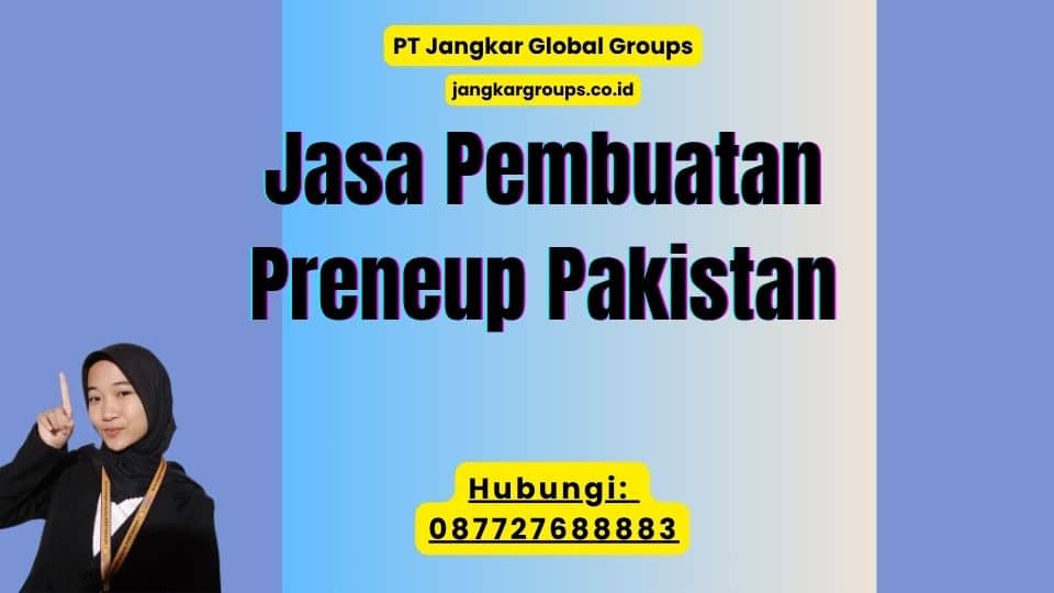 Jasa Pembuatan Preneup Pakistan