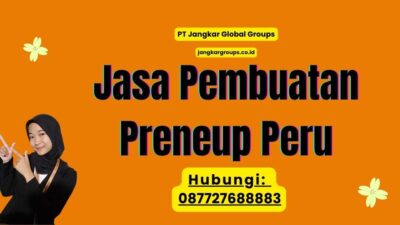 Jasa Pembuatan Preneup Peru