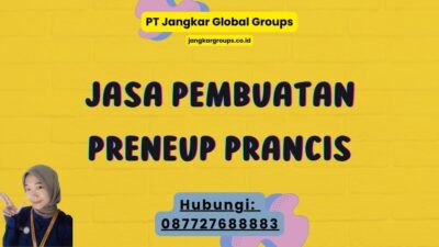 Jasa Pembuatan Preneup Prancis