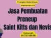 Jasa Pembuatan Preneup Saint Kitts dan Nevis