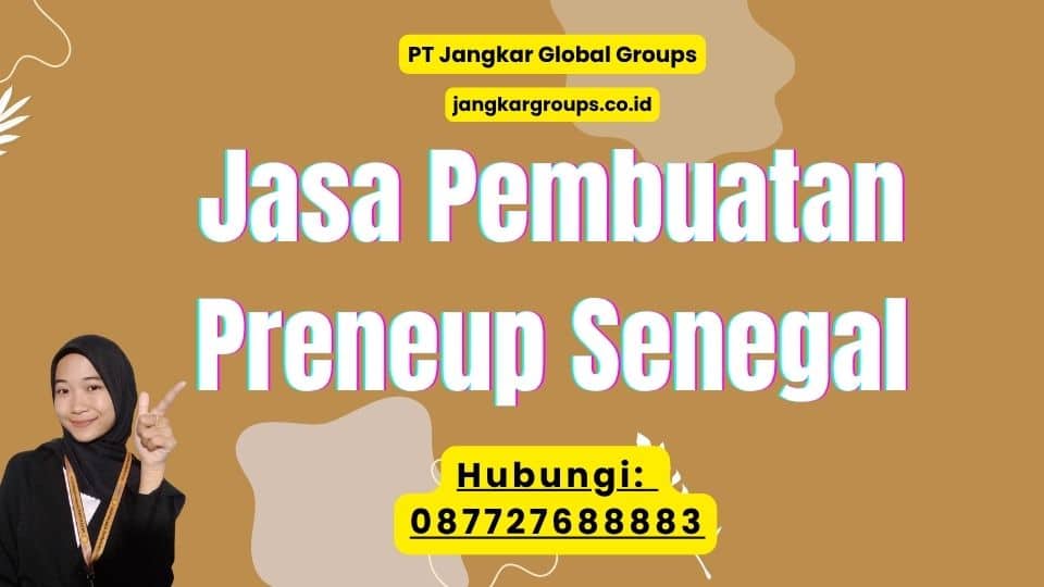 Jasa Pembuatan Preneup Senegal