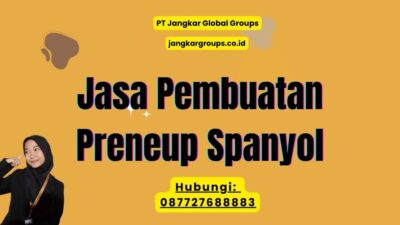 Jasa Pembuatan Preneup Spanyol