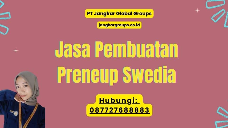 Jasa Pembuatan Preneup Swedia