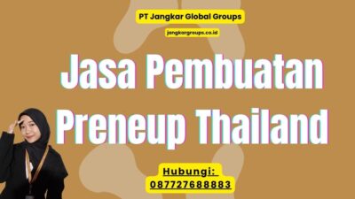 Jasa Pembuatan Preneup Thailand