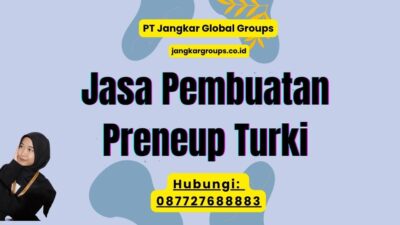 Jasa Pembuatan Preneup Turki
