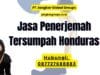 Jasa Penerjemah Tersumpah Honduras