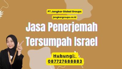 Jasa Penerjemah Tersumpah Israel