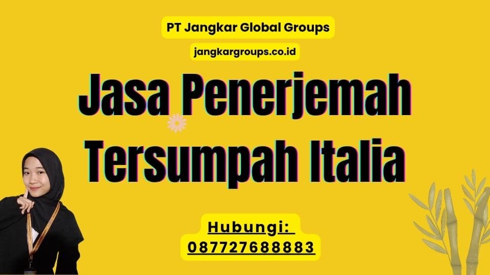 Jasa Penerjemah Tersumpah Italia
