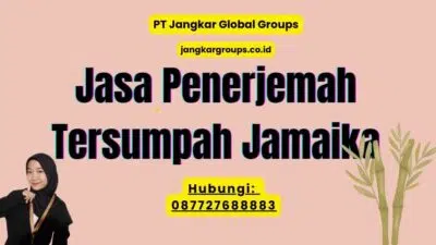 Jasa Penerjemah Tersumpah Jamaika