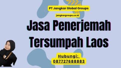 Jasa Penerjemah Tersumpah Laos