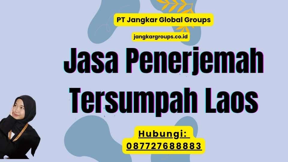 Jasa Penerjemah Tersumpah Laos