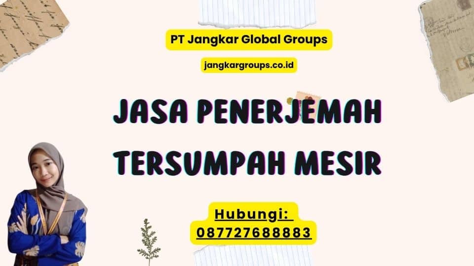 Jasa Penerjemah Tersumpah Mesir