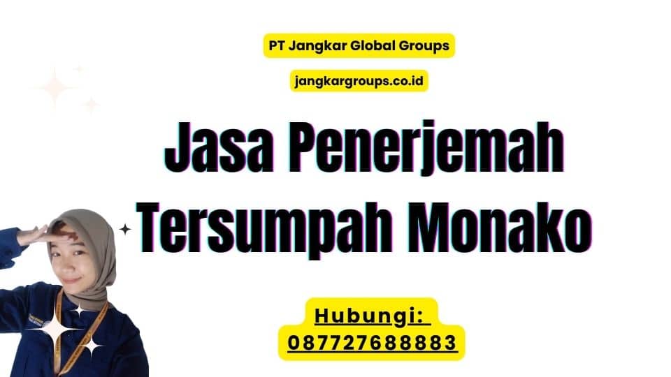 Jasa Penerjemah Tersumpah Monako