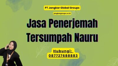 Jasa Penerjemah Tersumpah Nauru