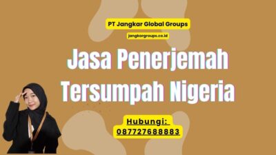 Jasa Penerjemah Tersumpah Nigeria