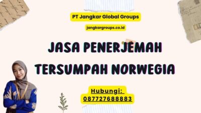 Jasa Penerjemah Tersumpah Norwegia
