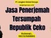 Jasa Penerjemah Tersumpah Republik Ceko