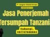Jasa Penerjemah Tersumpah Tanzania