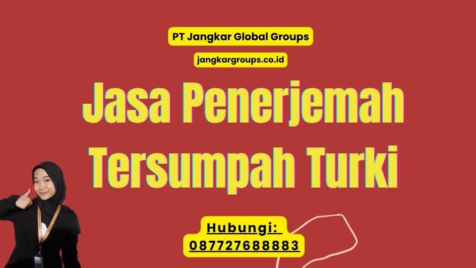 Jasa Penerjemah Tersumpah Turki